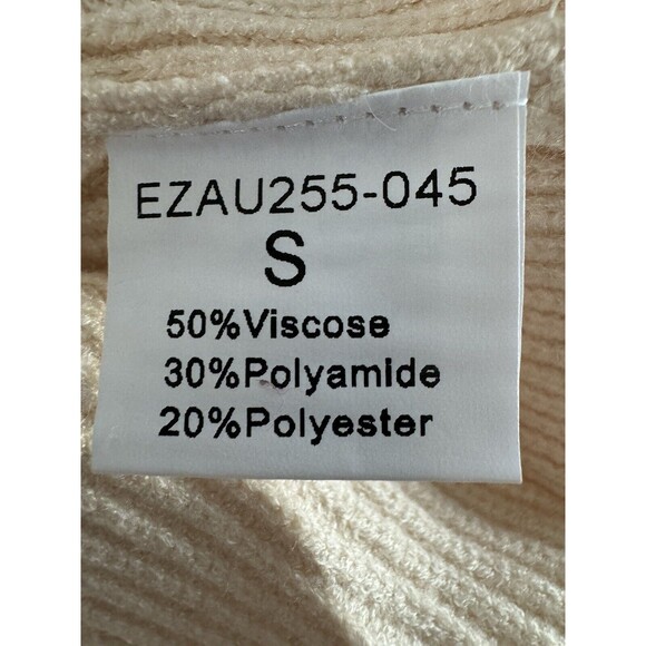 Womens Oversized Cardigan Sweater Fall Outfit Cloth Fashion V neck Small Apricot - Picture 12 of 16